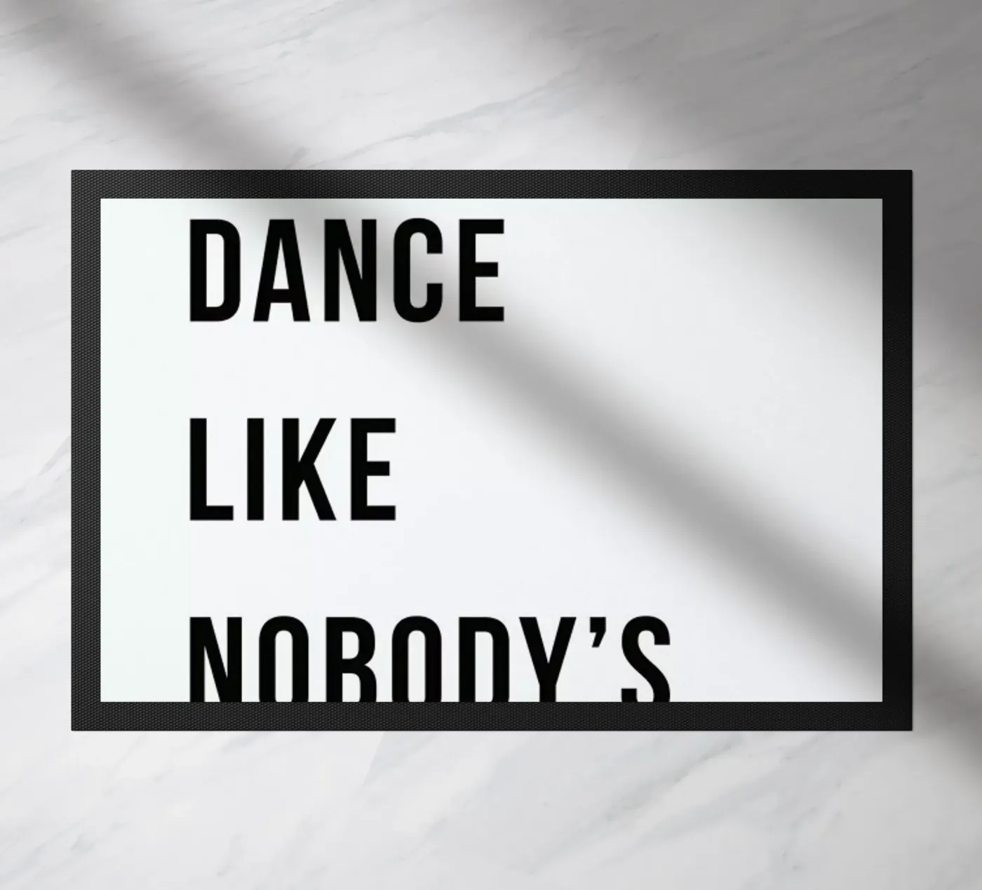 Dance - White deurmat van Studio One