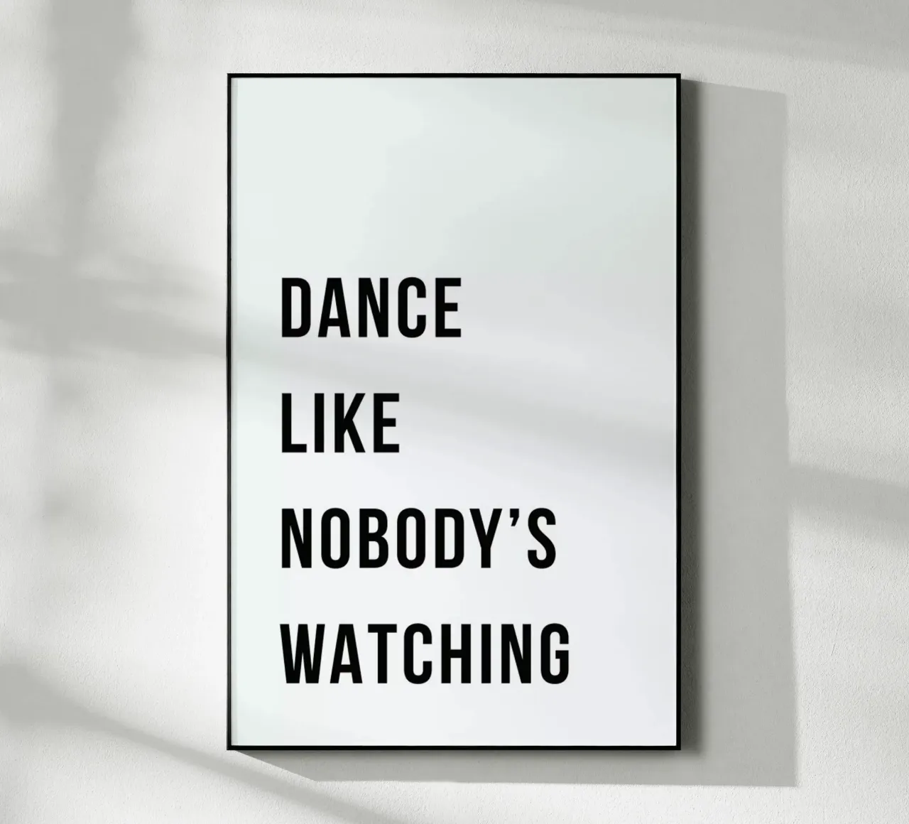 Dance - White acrylic glass by Studio One