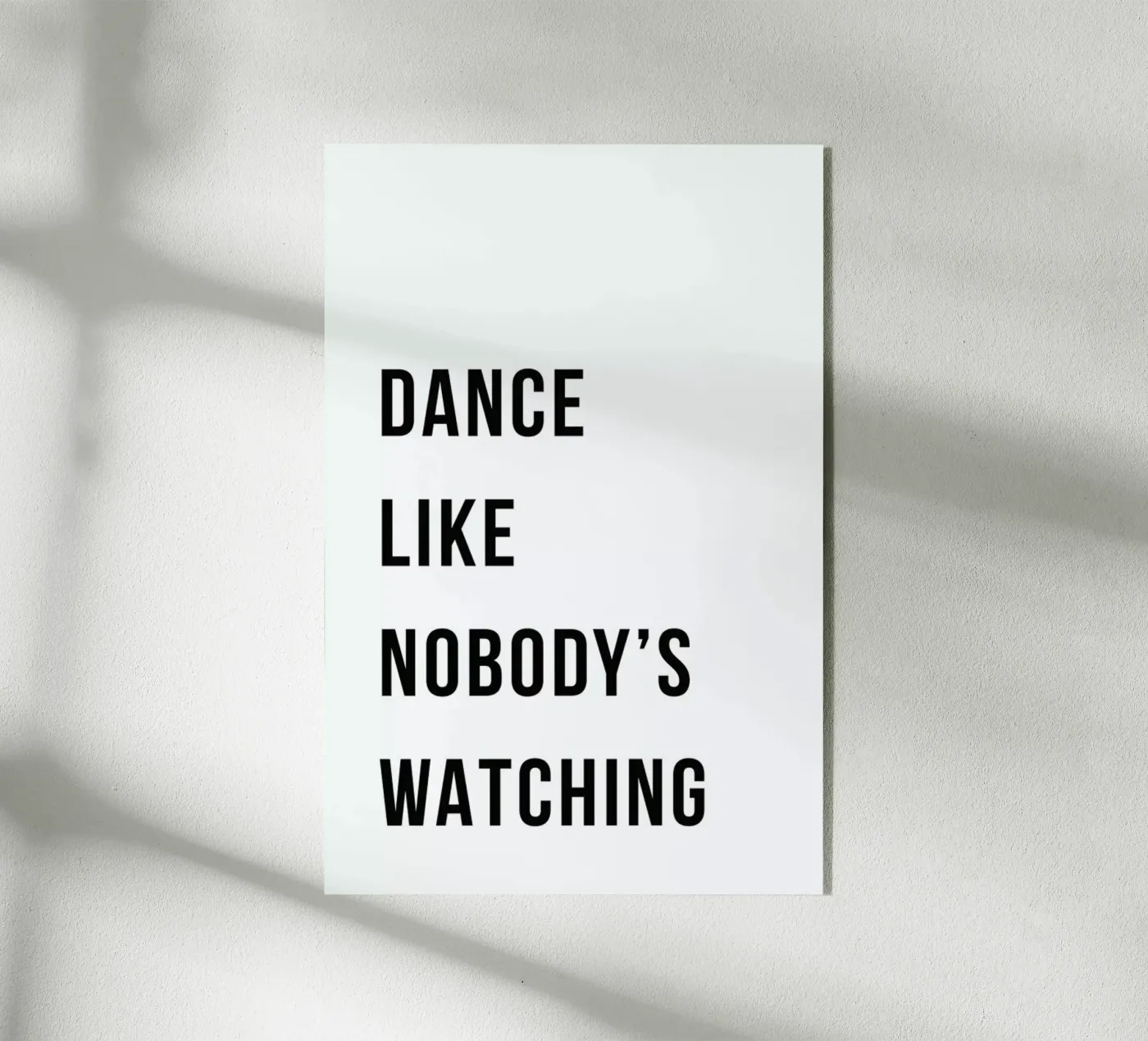 Dance - White plexiglas de Studio One