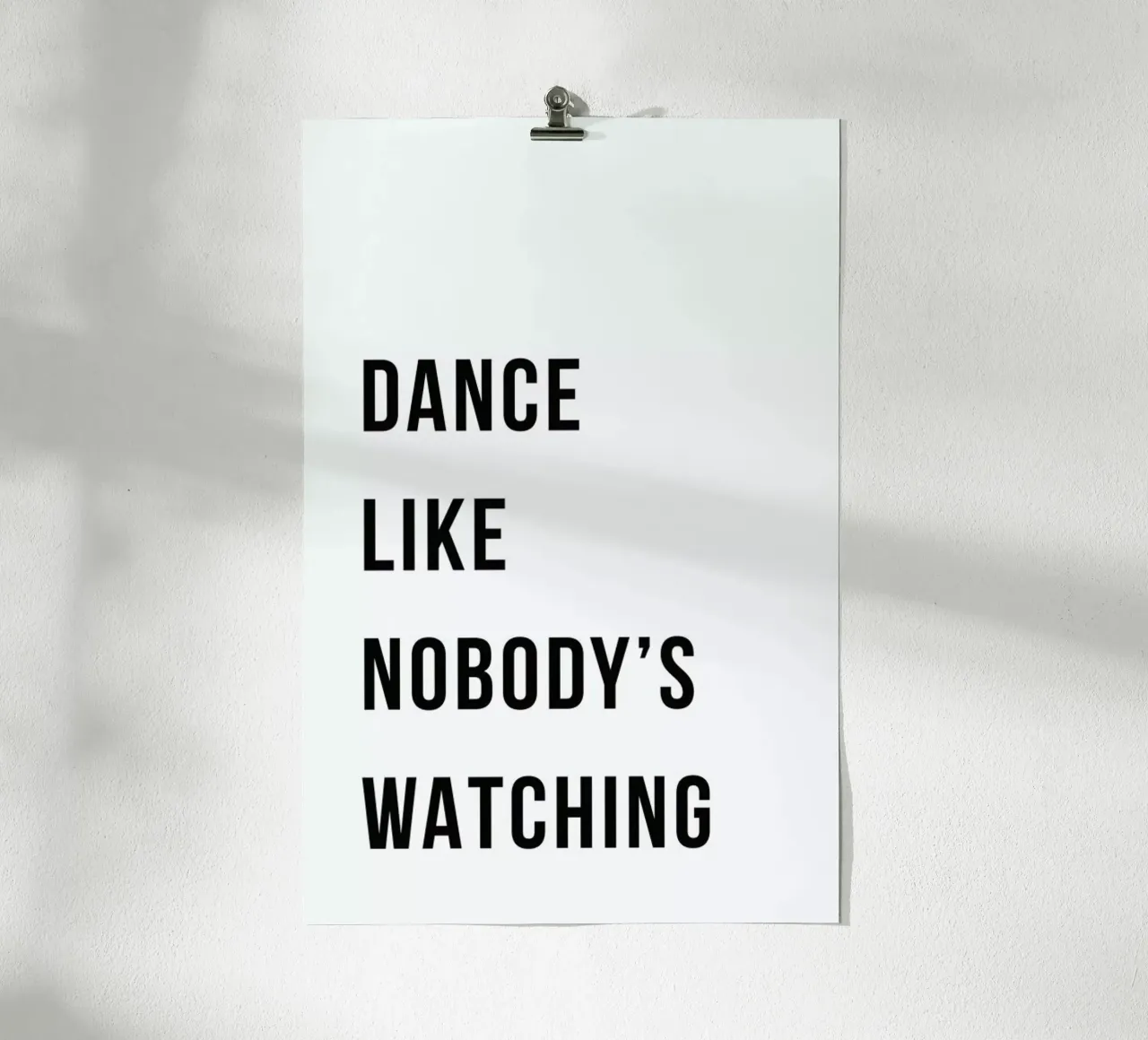 Dance - White poster da Studio One