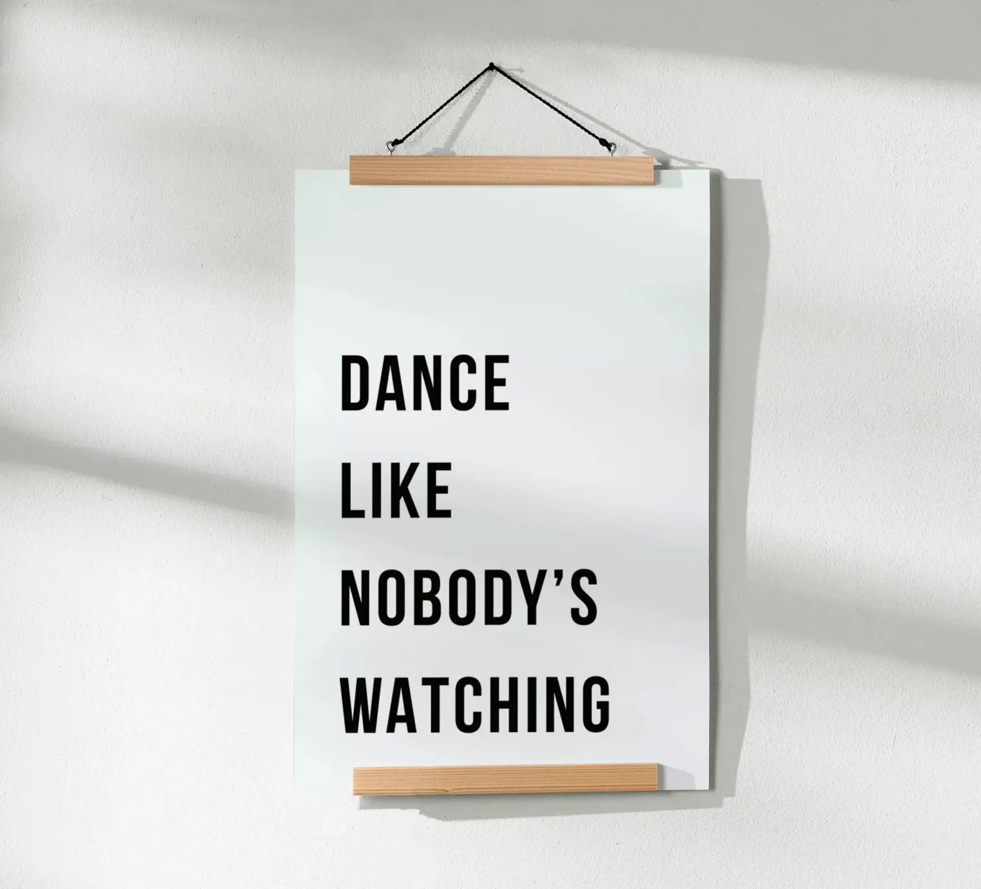 Dance - White poster van Studio One