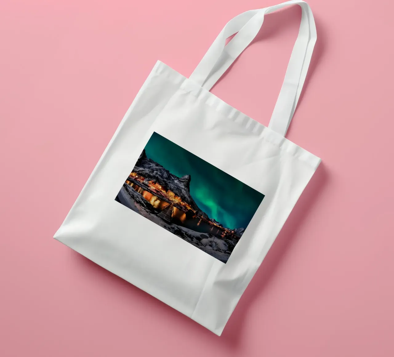 Northern lights tote bag by Ary