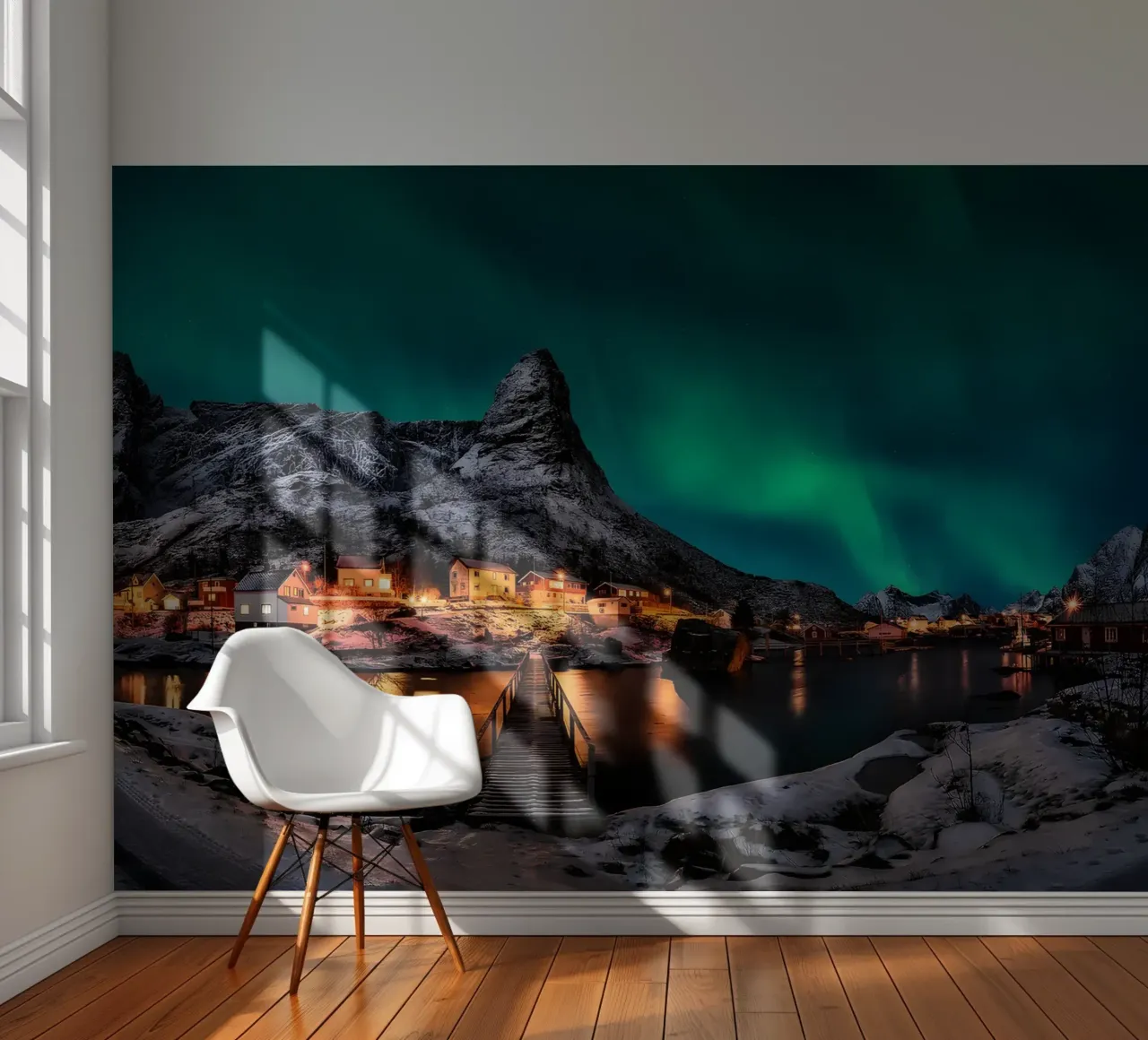 Northern lights photo wallpaper by Ary