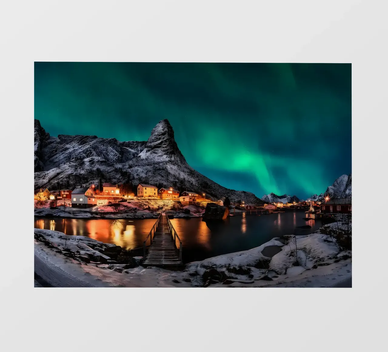 Northern lights photo wallpaper by Ary