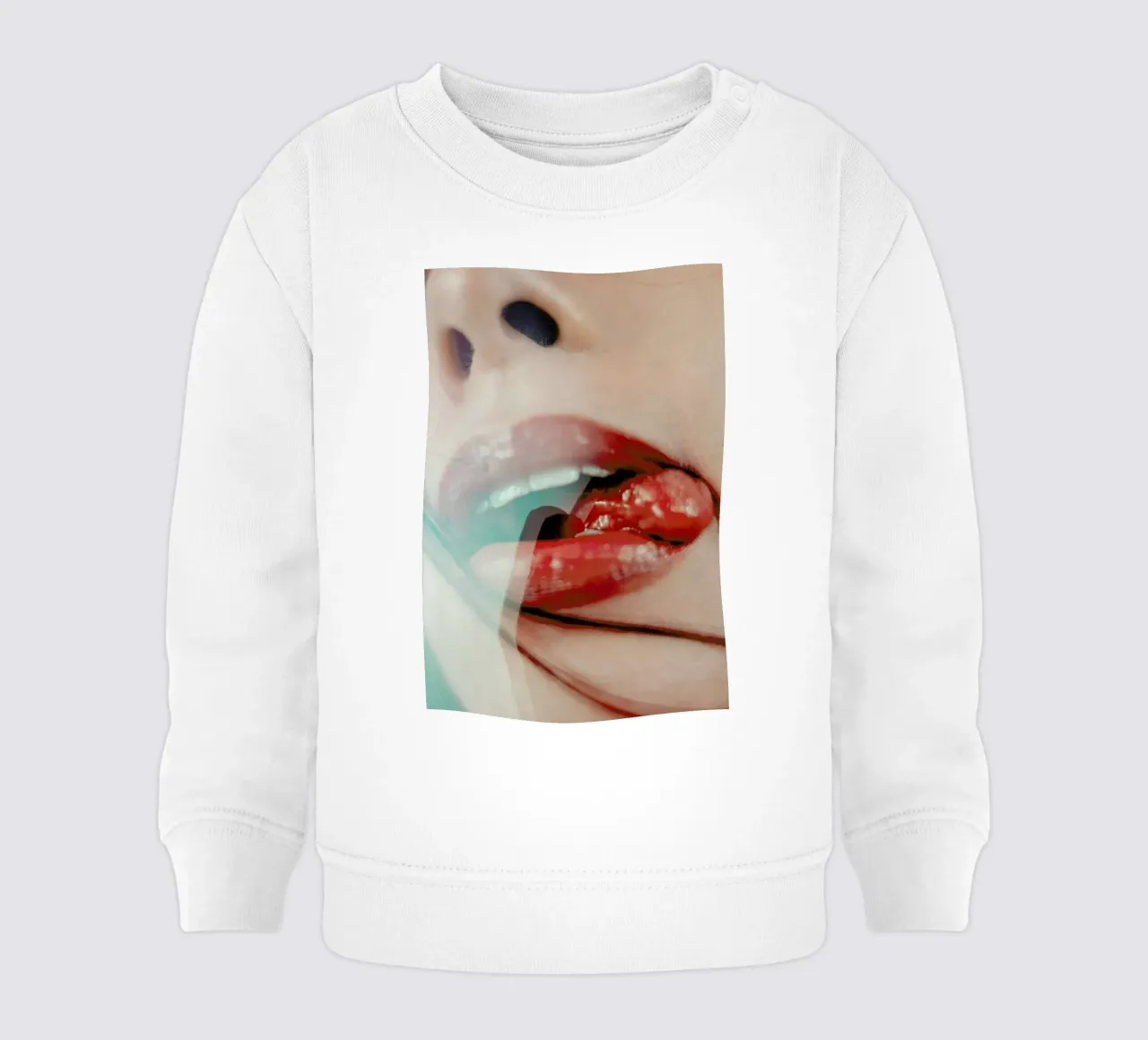 Mouth I felpa neonato da Sebastian Hilgetag