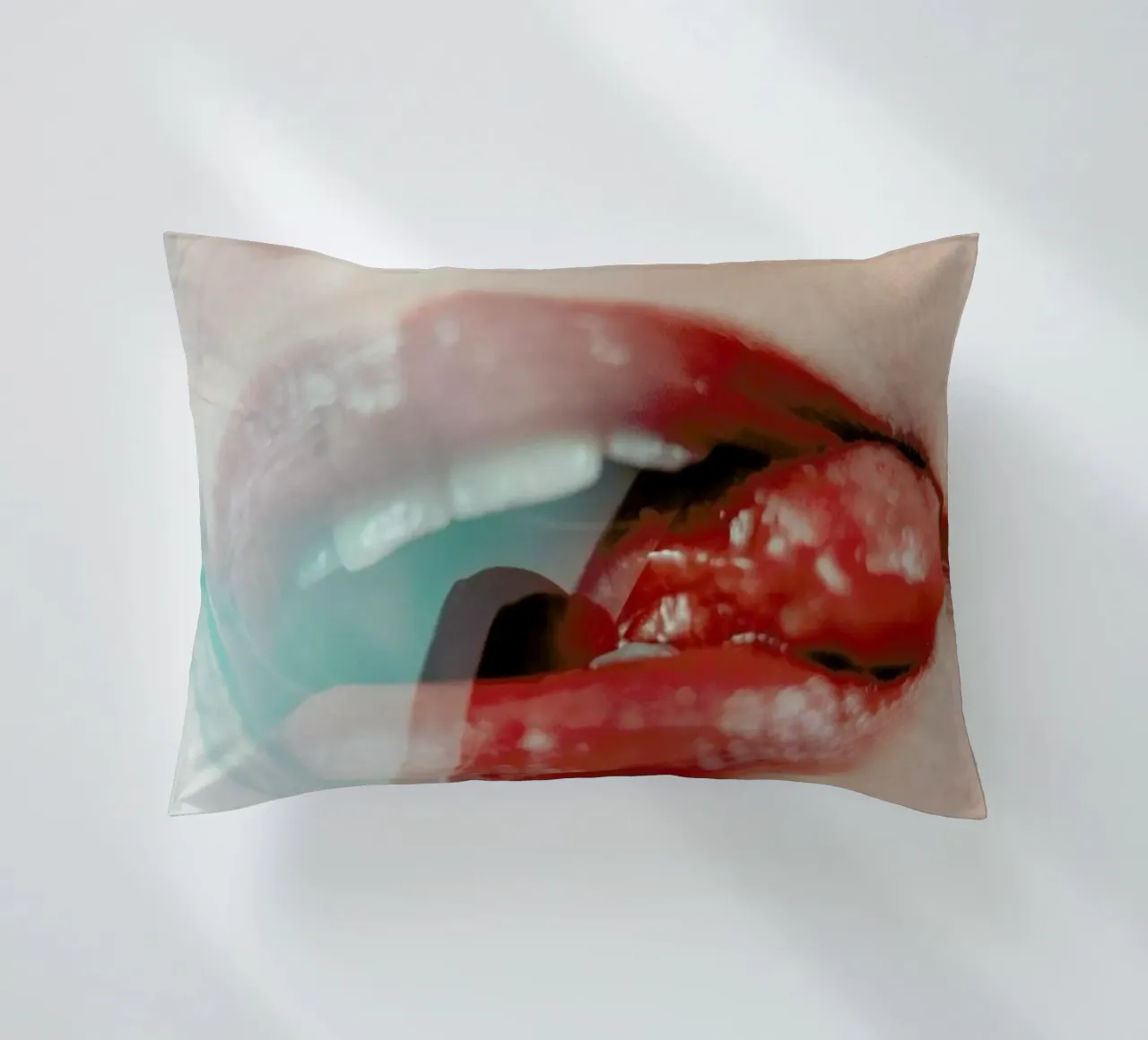 Mouth I cuscino da Sebastian Hilgetag