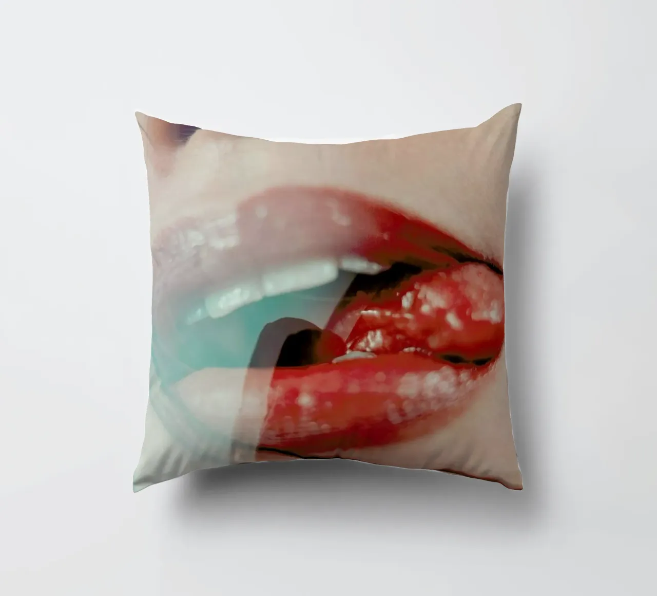 Mouth I cuscino da Sebastian Hilgetag