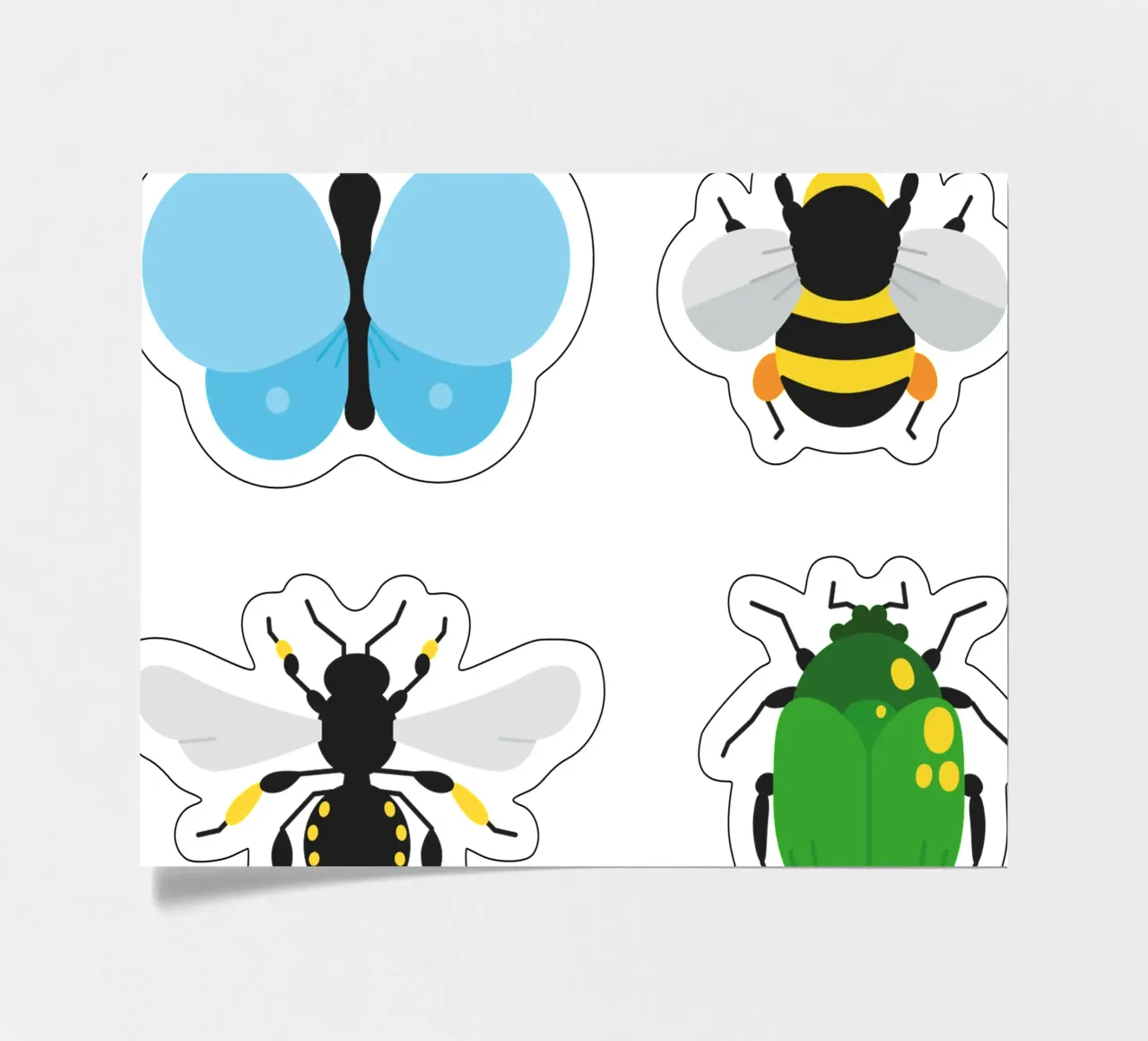 Insects sticker sheet by Lidia Blomgren