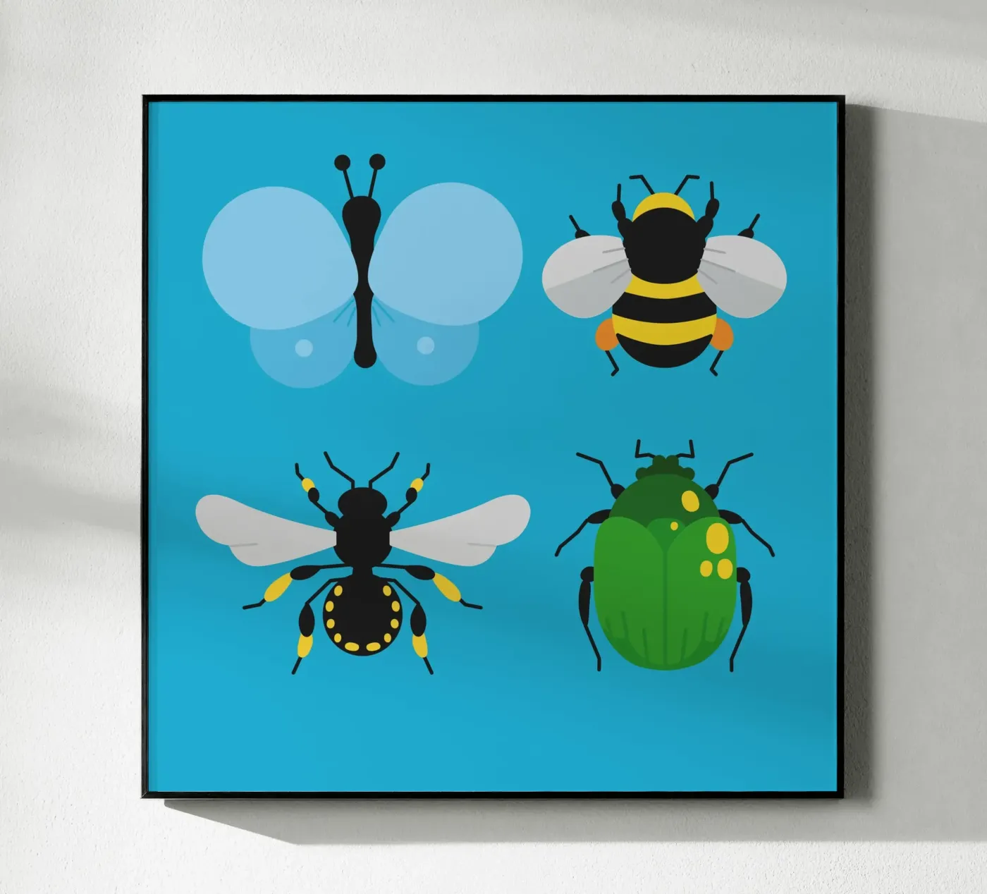 Insectes plexiglas de Lidia Blomgren