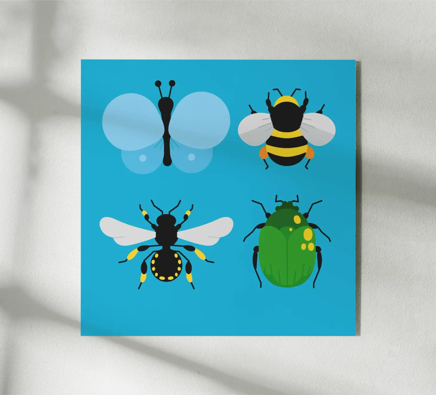 Insectes plexiglas de Lidia Blomgren