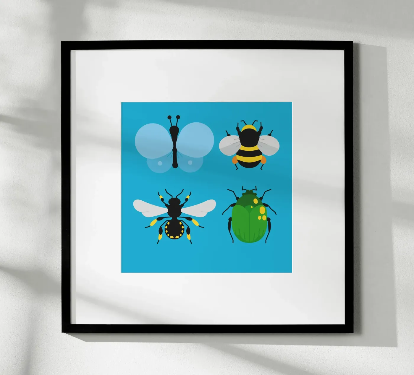 Insects poster by Lidia Blomgren