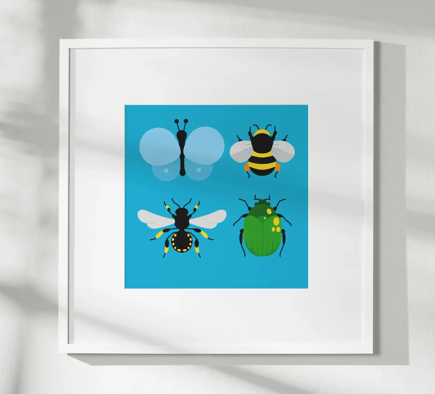 Insects poster by Lidia Blomgren