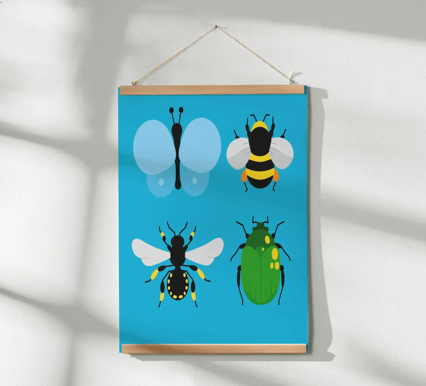Insects poster by Lidia Blomgren