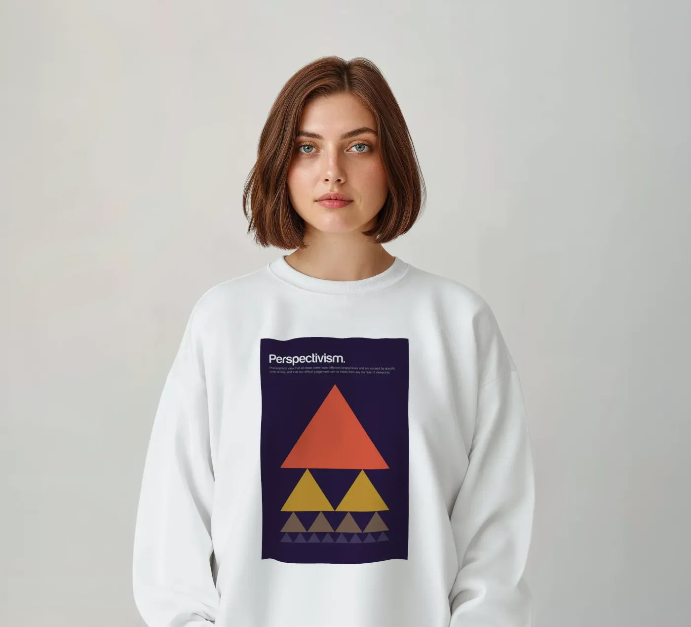 Perspectivism sweatshirt by Genís Carreras