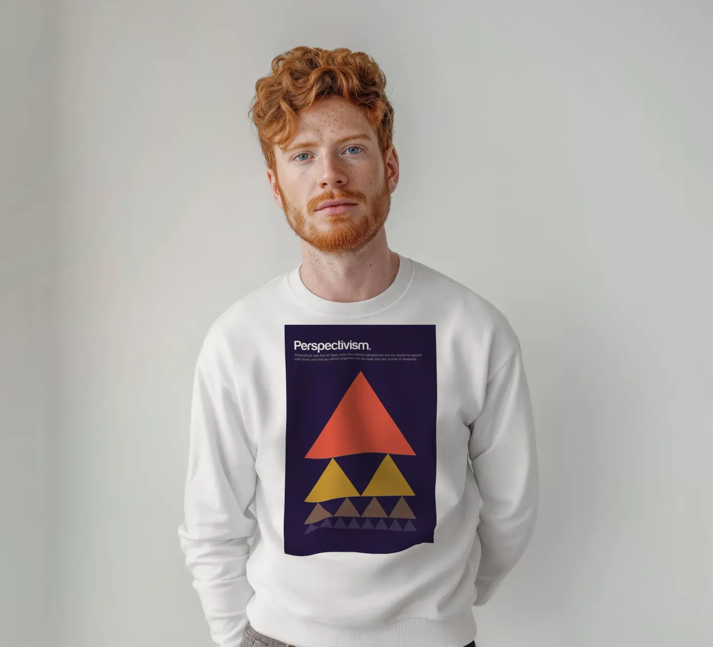 Perspectivism sweatshirt by Genís Carreras