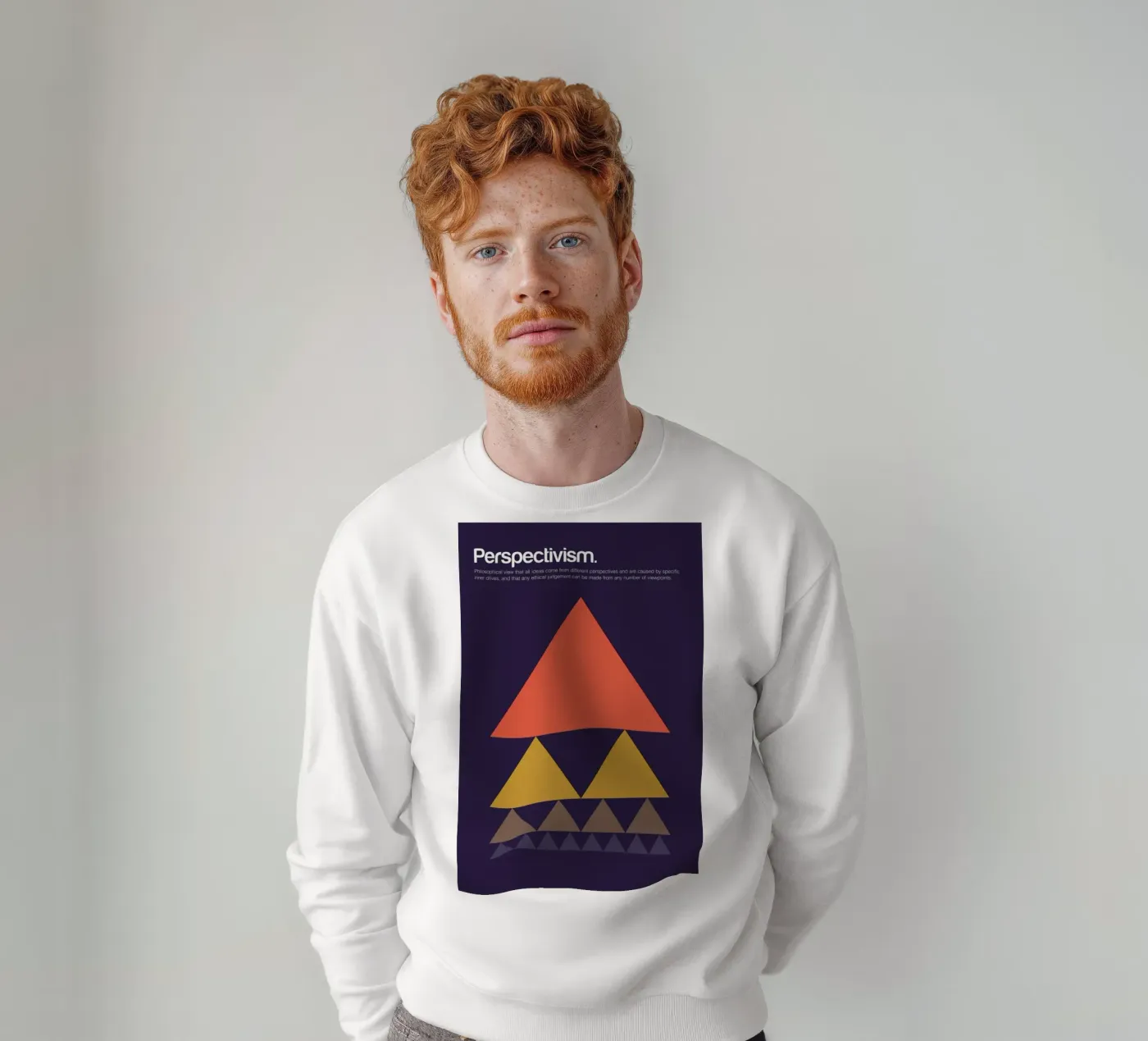 Perspectivism sweatshirt by Genís Carreras