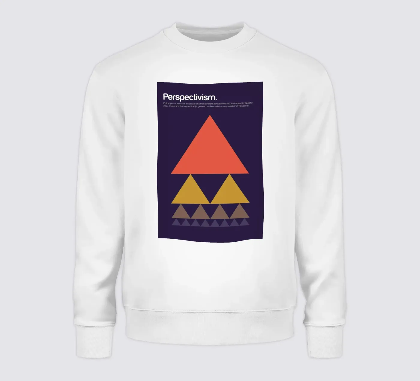 Perspectivism sweatshirt by Genís Carreras