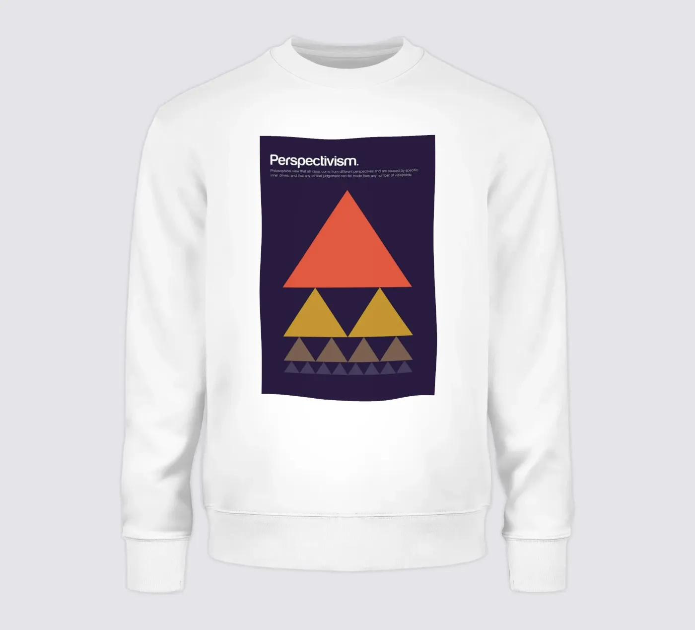 Perspectivism sweatshirt by Genís Carreras