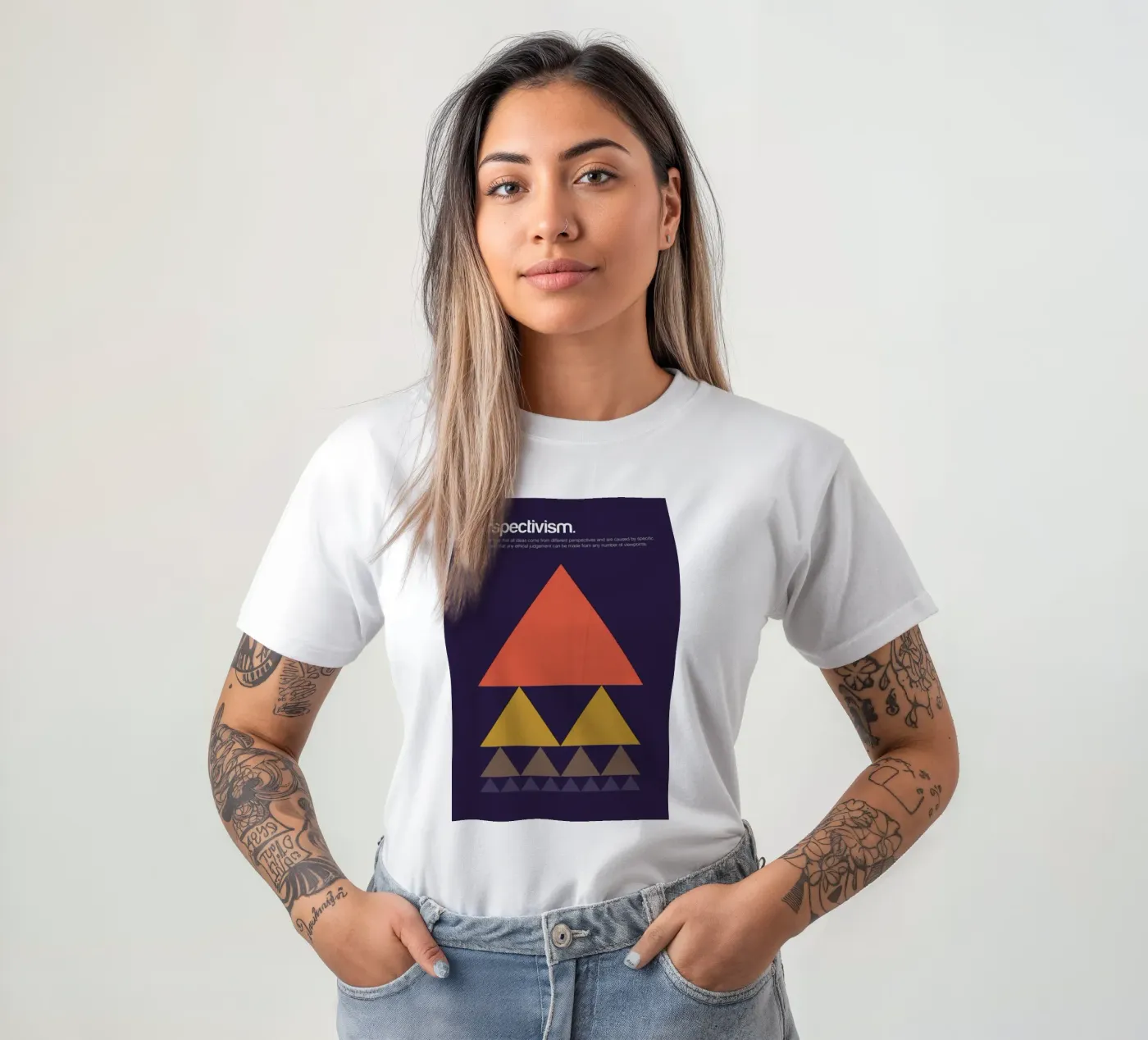 Perspectivism t-shirt da Genís Carreras
