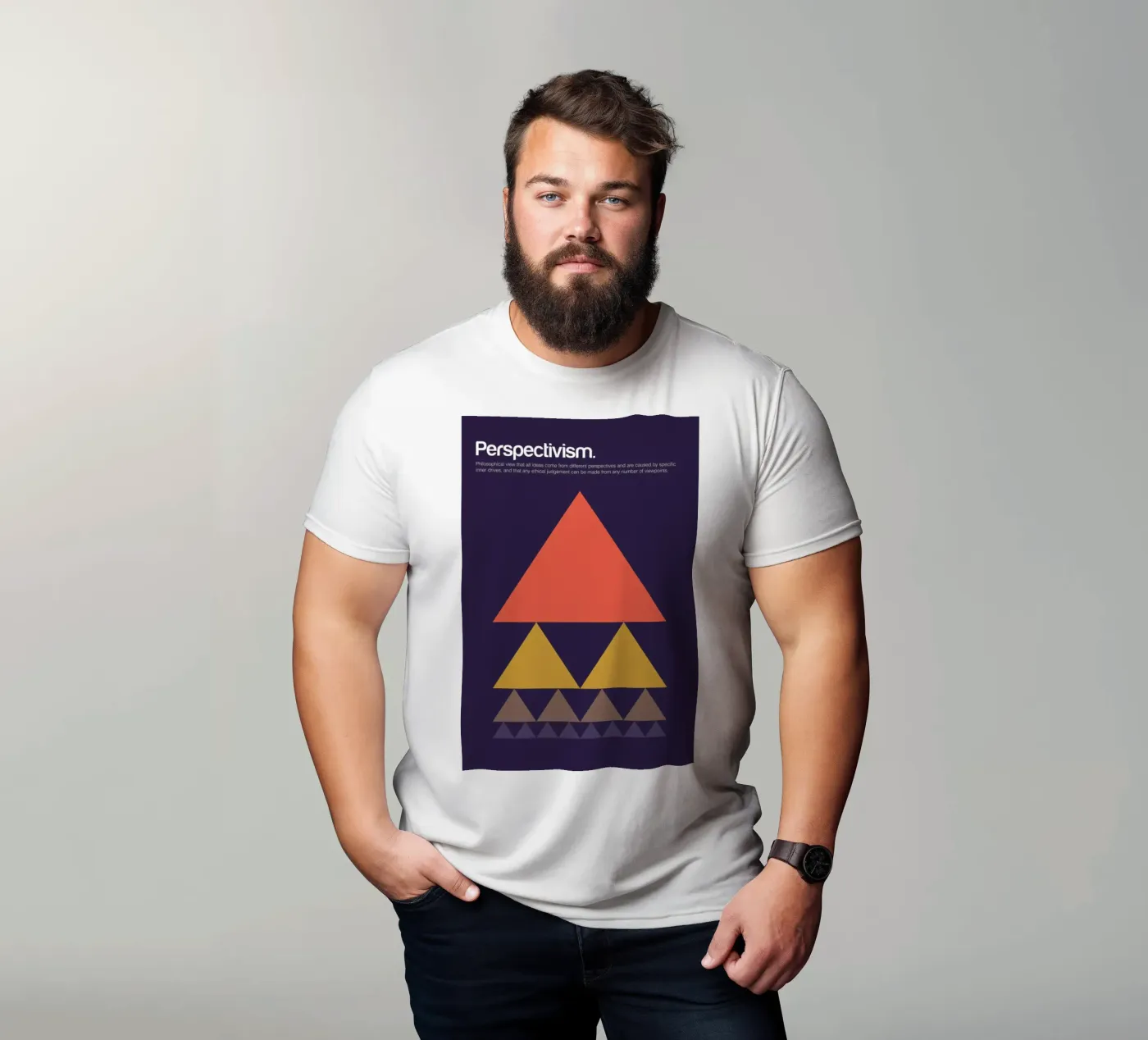 Perspectivism t-shirt da Genís Carreras