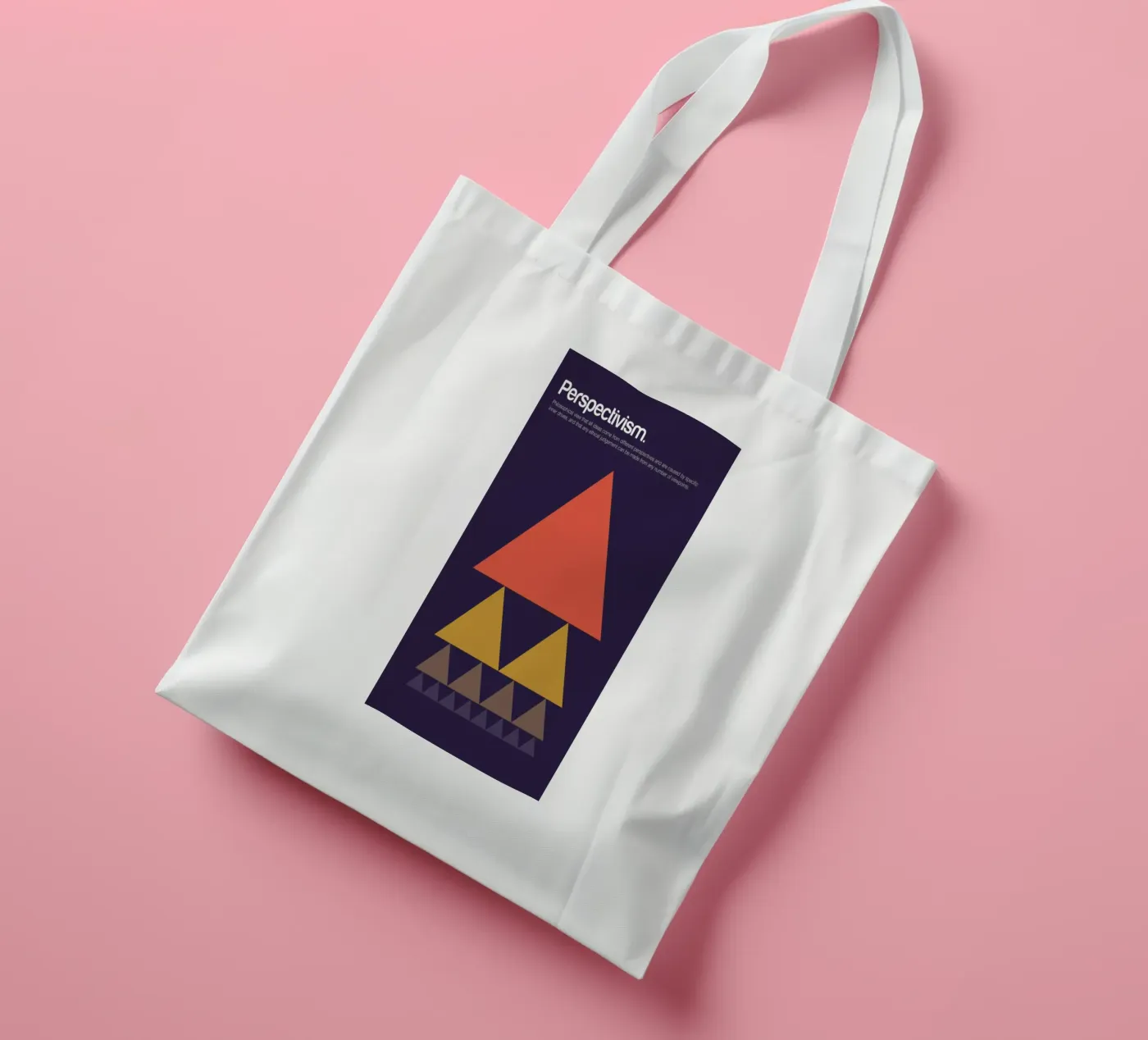 Perspectivism tote bag by Genís Carreras