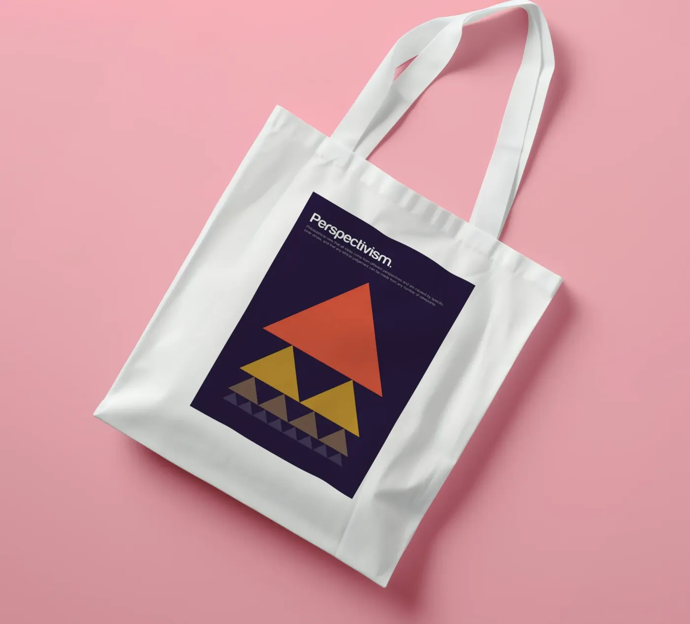 Perspectivism tote bag by Genís Carreras