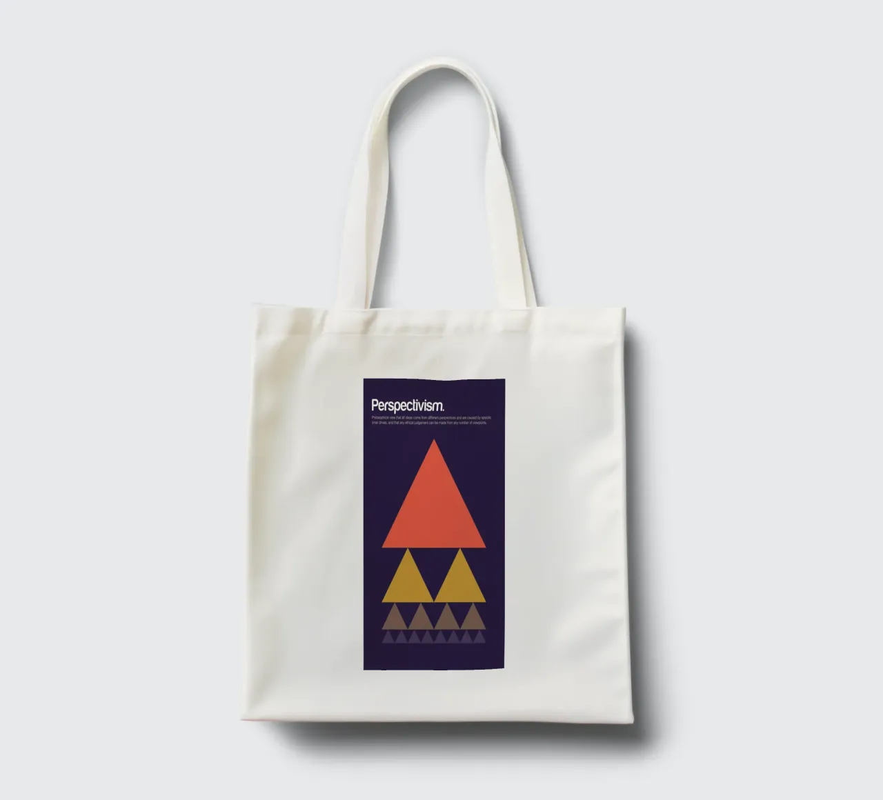 Perspectivism tote bag by Genís Carreras