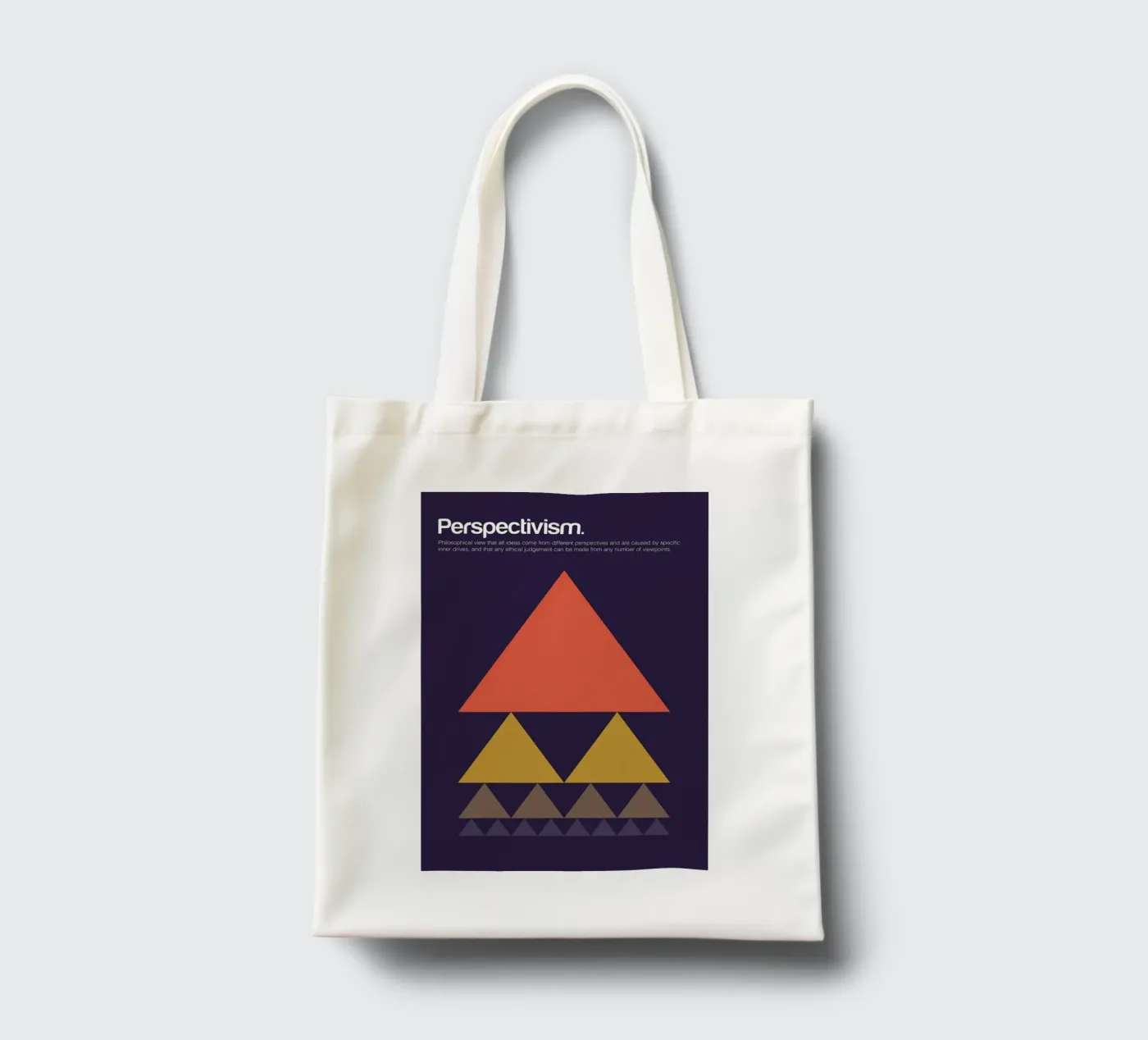 Perspectivism tote bag by Genís Carreras