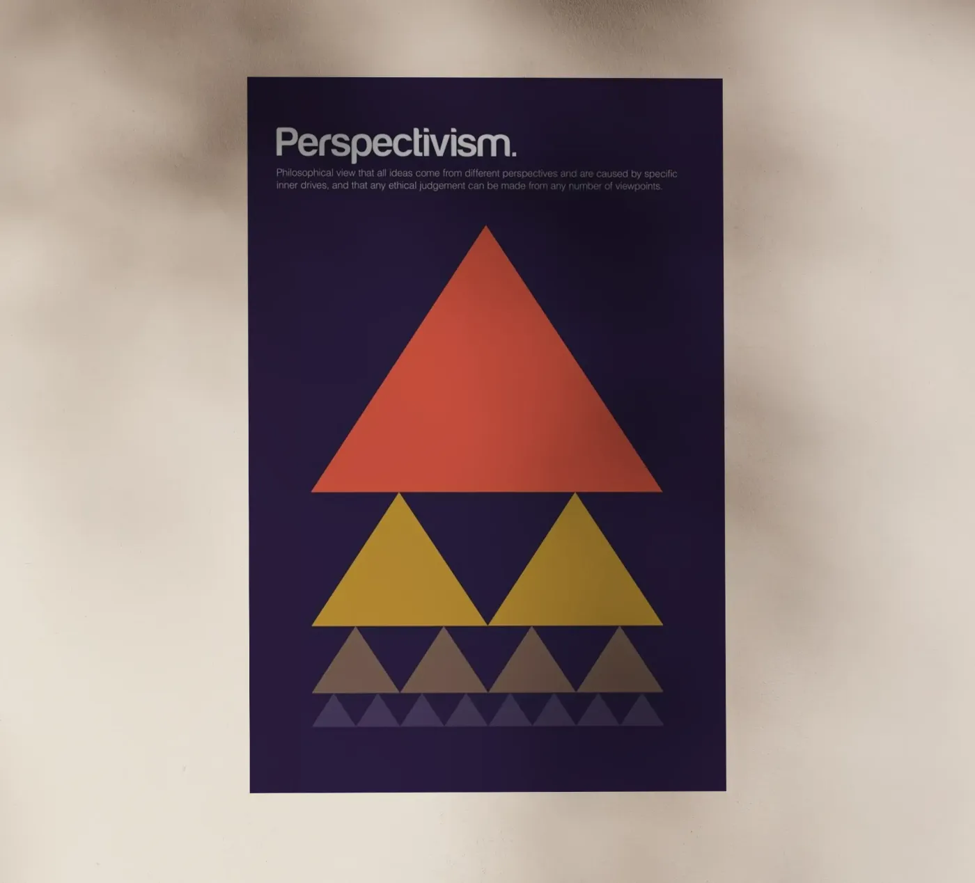 Perspectivism backlit film by Genís Carreras