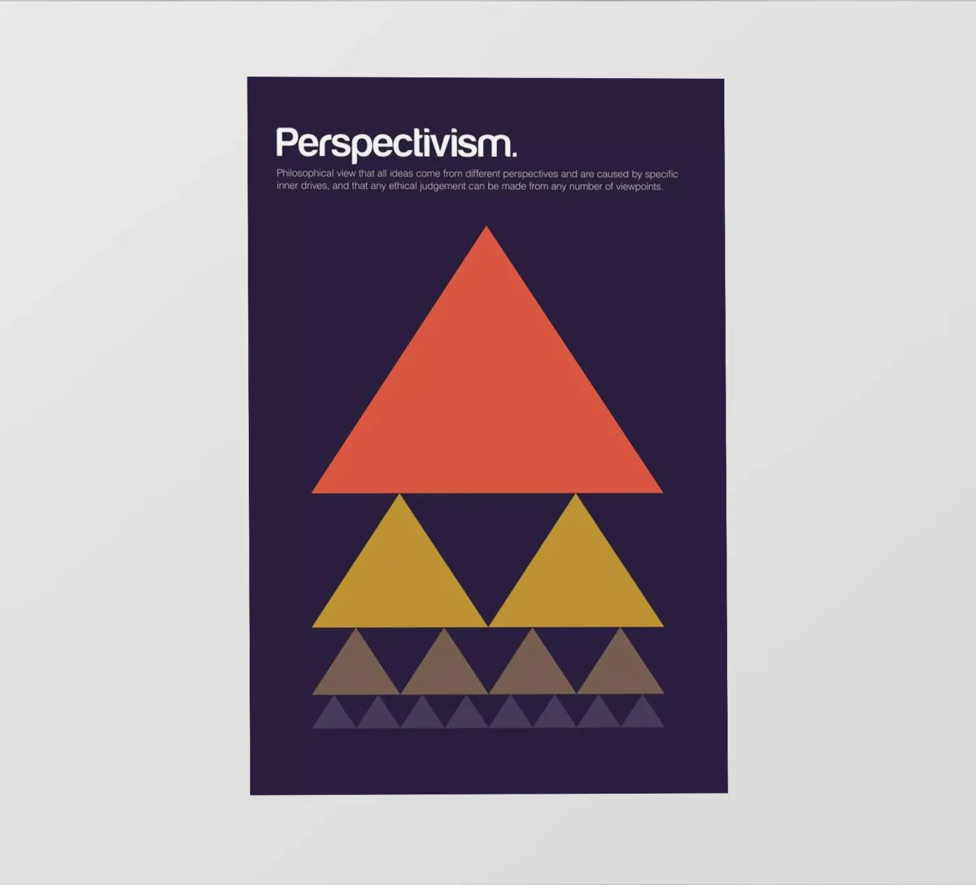 Perspectivism pvc cover by Genís Carreras
