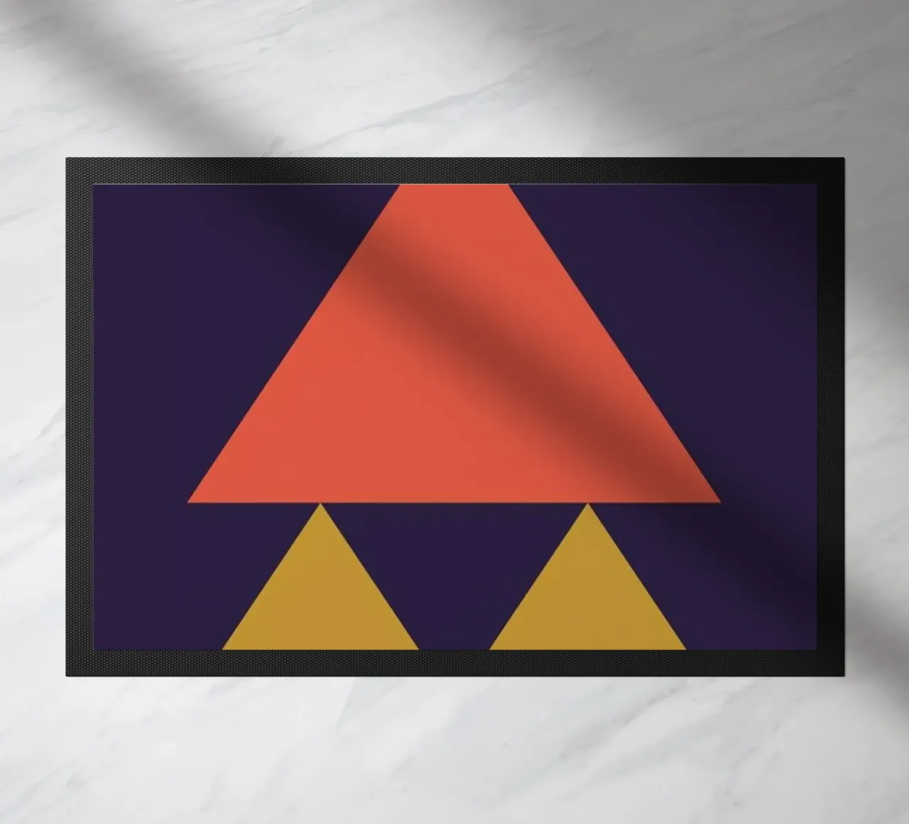 Perspectivism doormat by Genís Carreras