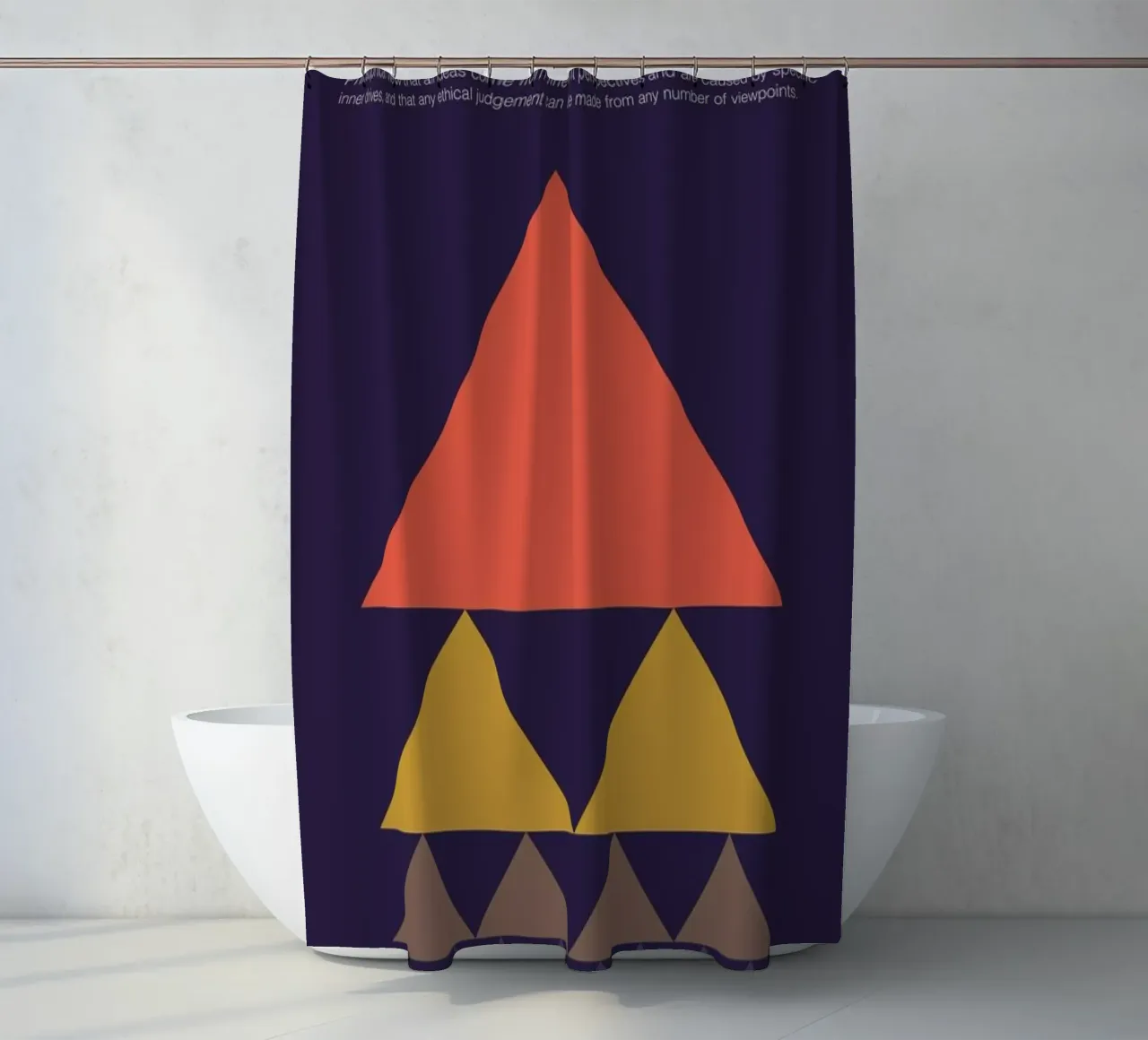 Perspectivism Duschvorhang von Genís Carreras