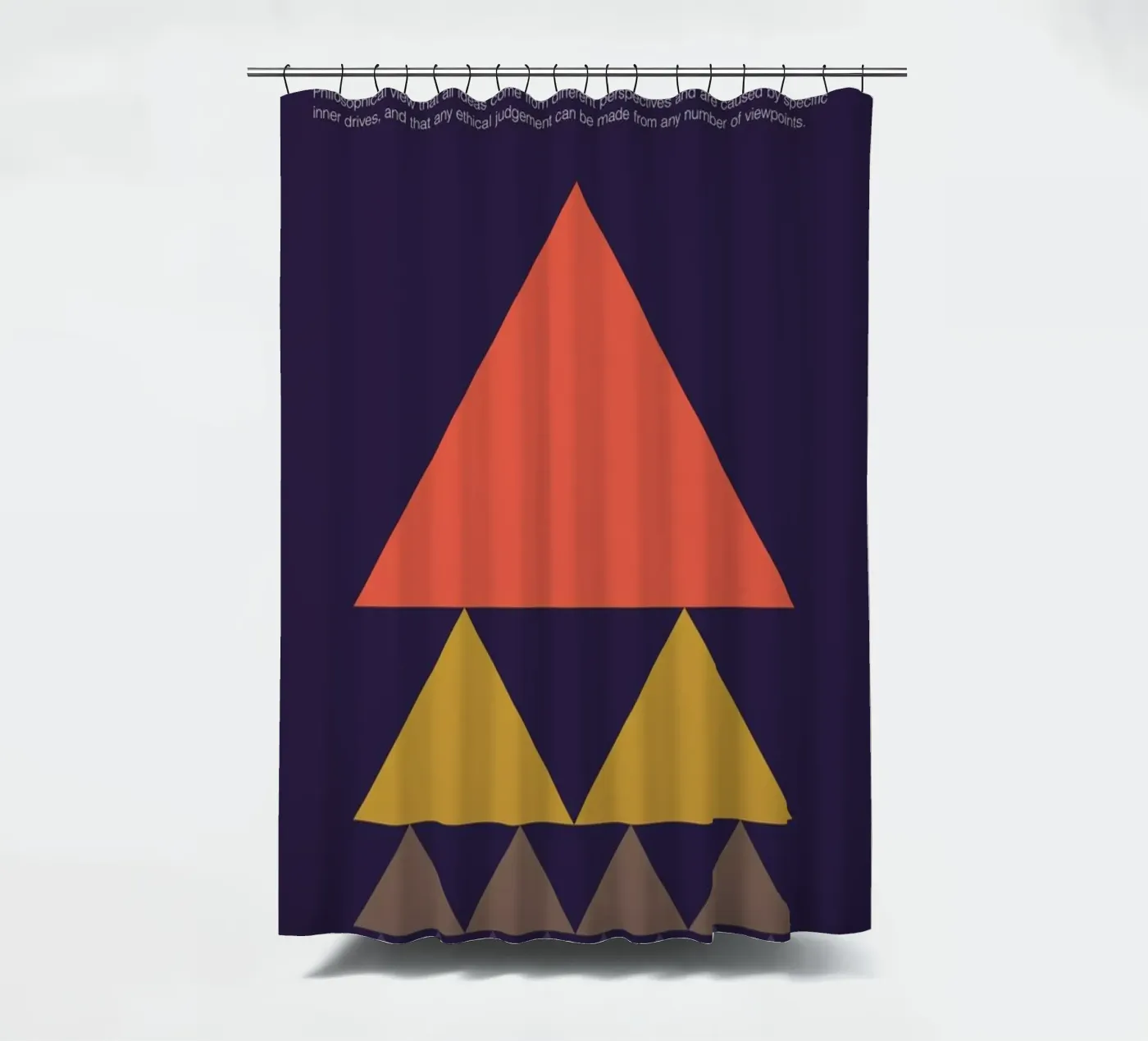 Perspectivism rideau de douche de Genís Carreras