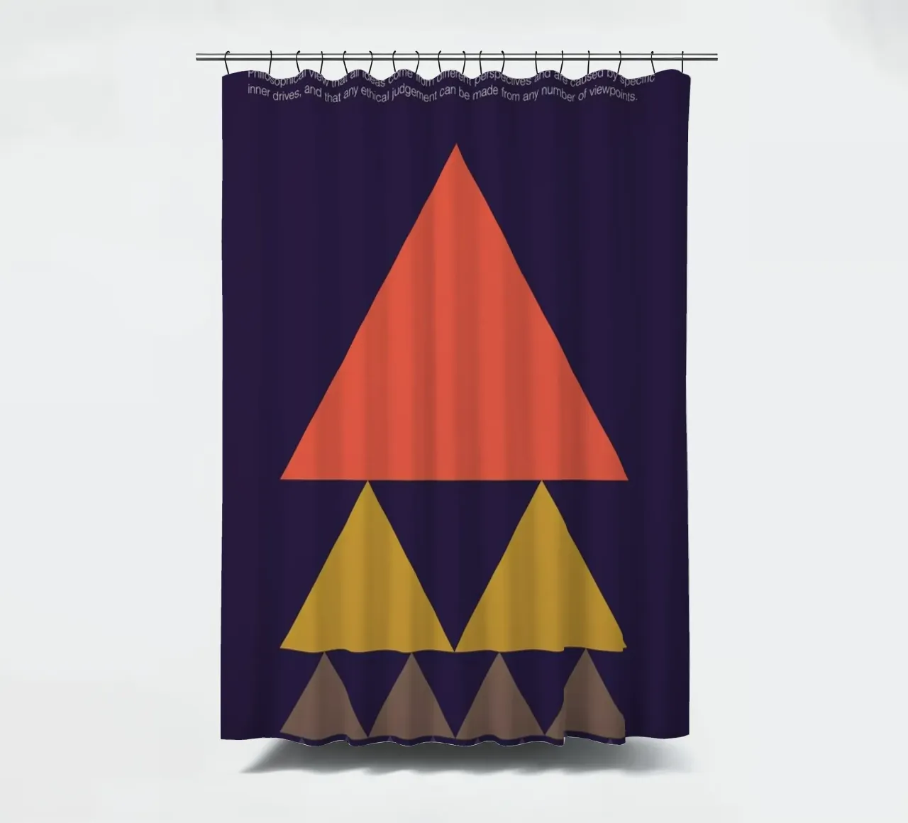 Perspectivism Duschvorhang von Genís Carreras