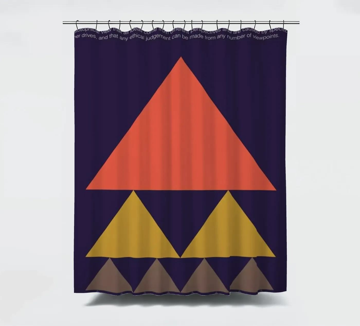 Perspectivism rideau de douche de Genís Carreras