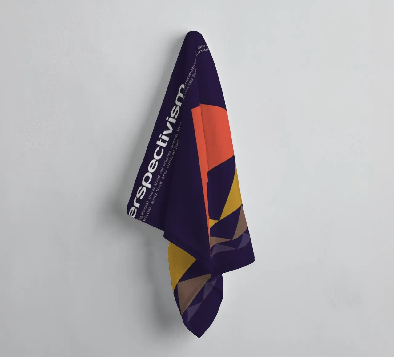 Perspectivism badhanddoek van Genís Carreras