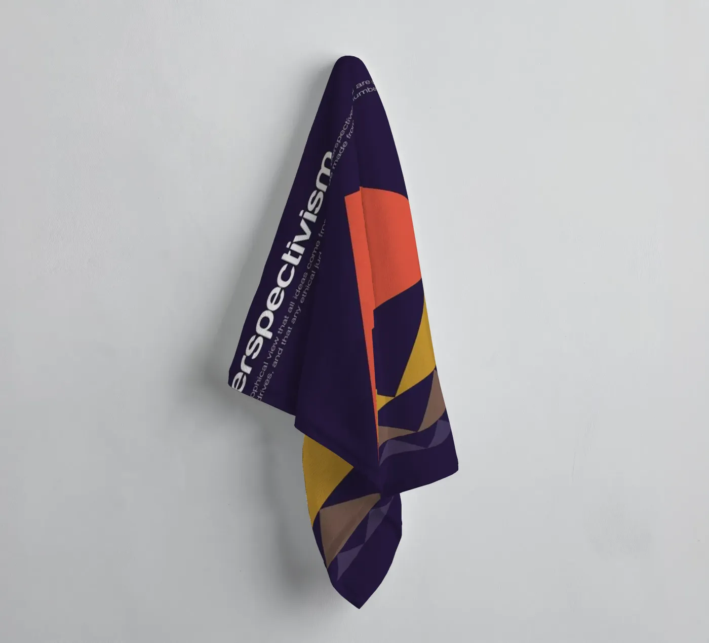 Perspectivism asciugamano da bagno da Genís Carreras