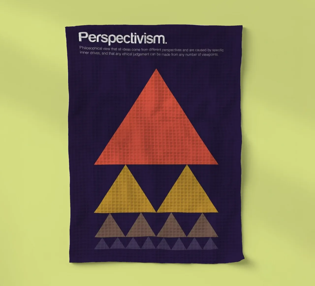 Perspectivism Geschirrtuch von Genís Carreras