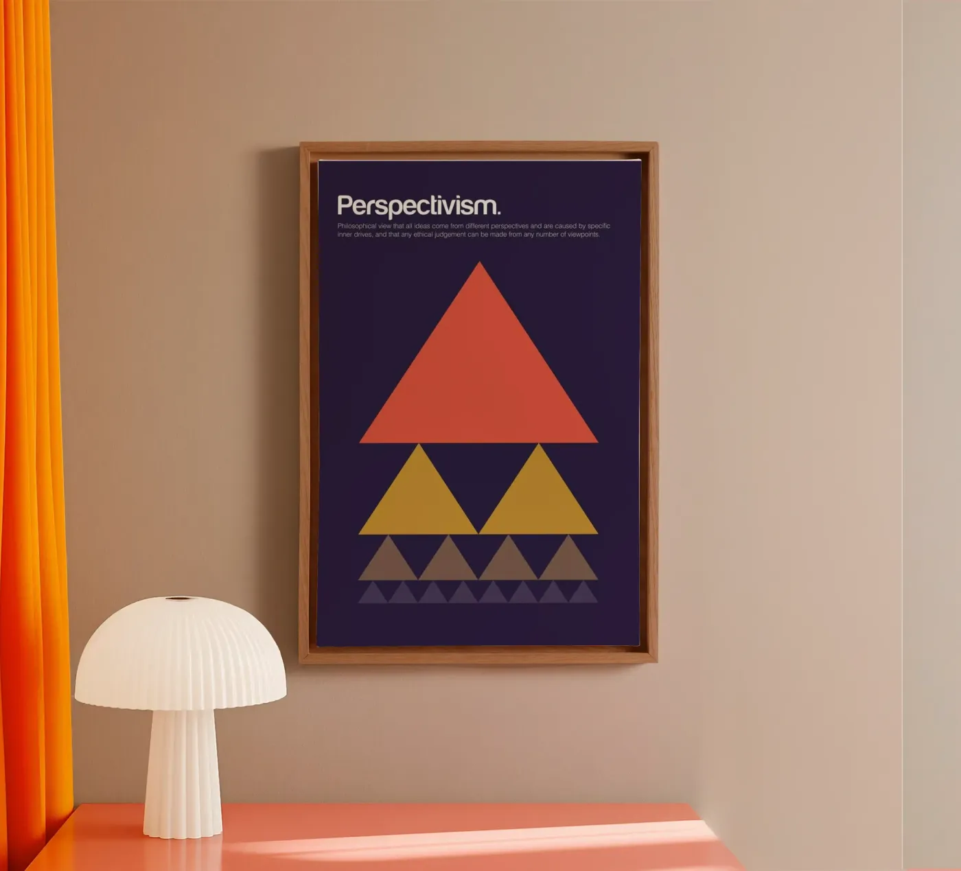 Perspectivism canvas van Genís Carreras