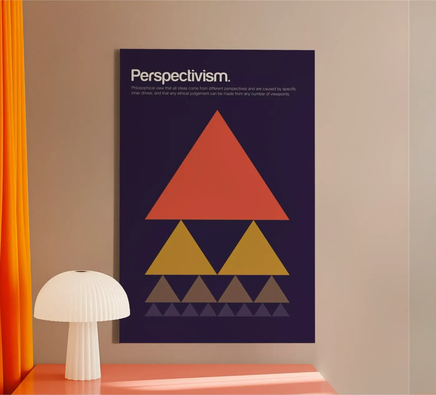 Perspectivism canvas van Genís Carreras