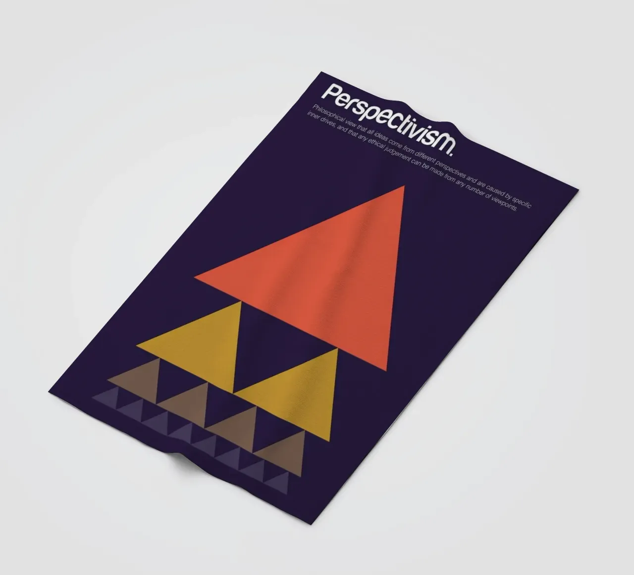 Perspectivism Fleecedecke von Genís Carreras