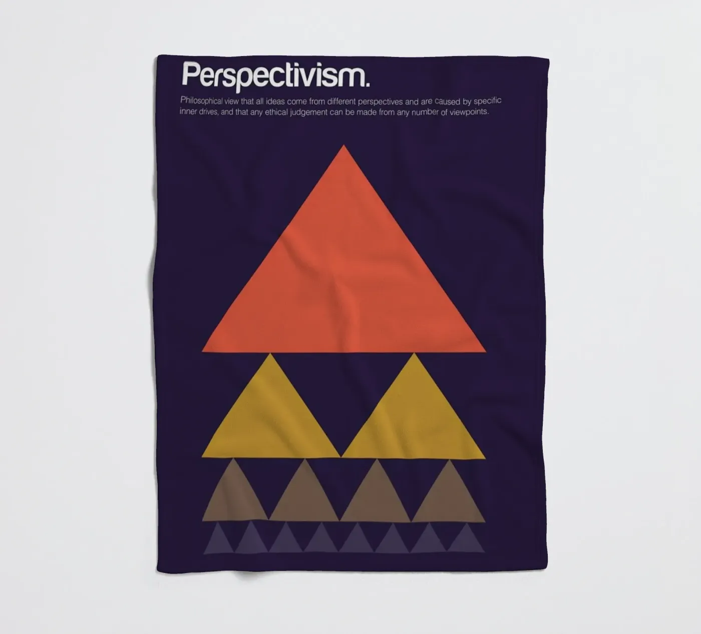 Perspectivism fleecedeken van Genís Carreras