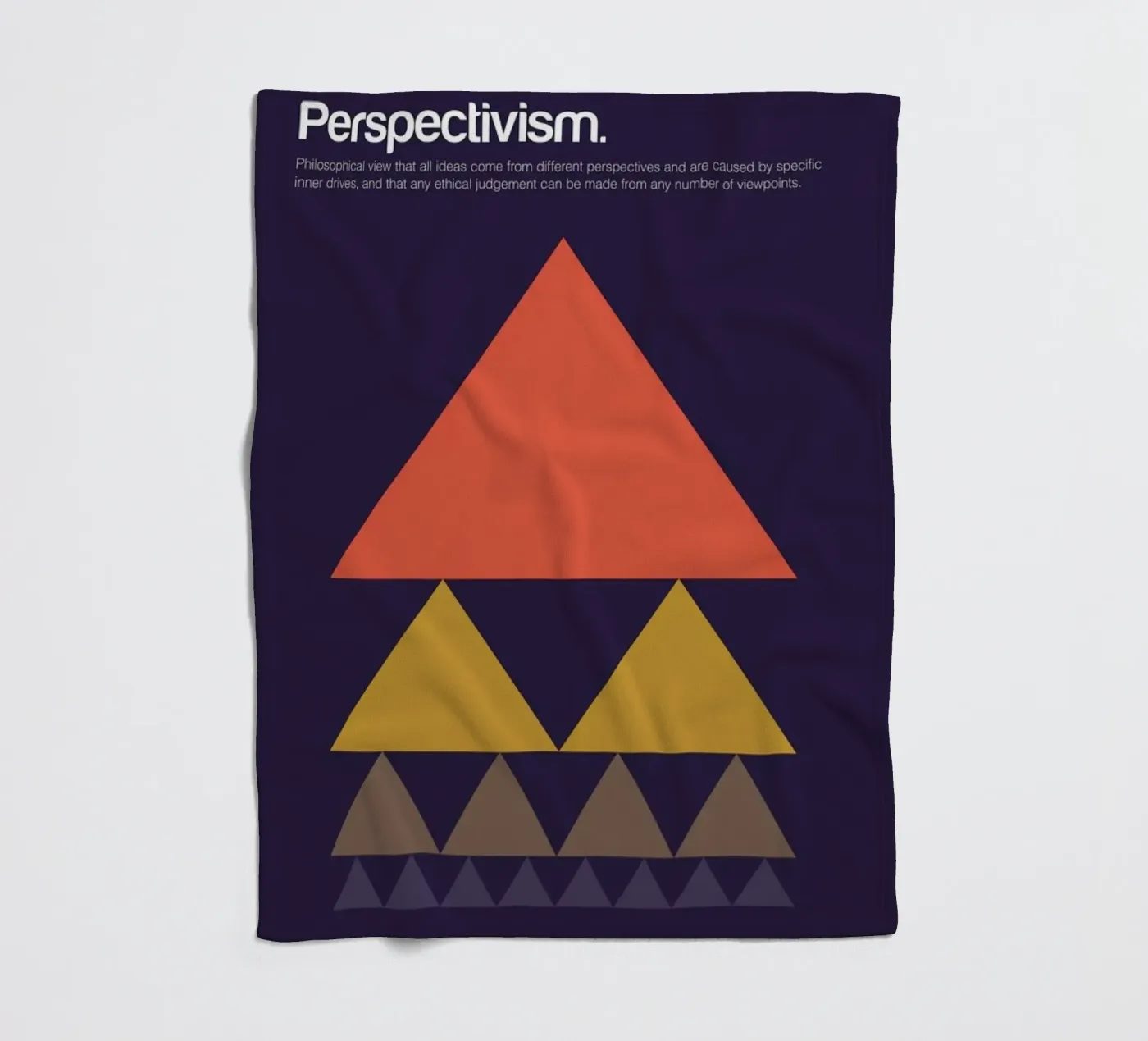Perspectivism fleecedeken van Genís Carreras