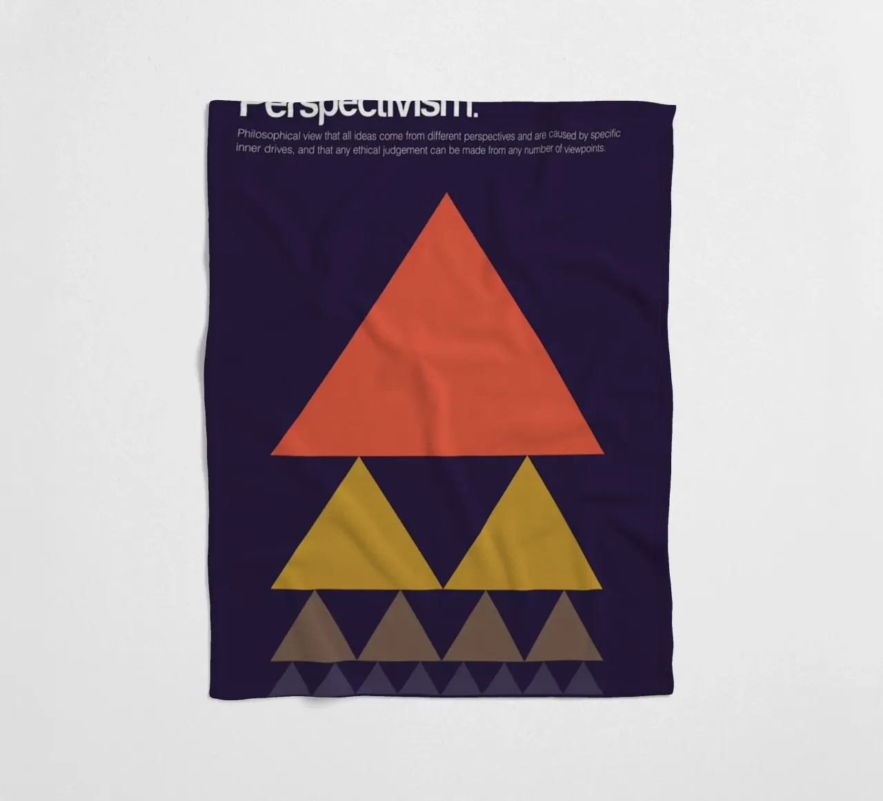 Perspectivism Fleecedecke von Genís Carreras