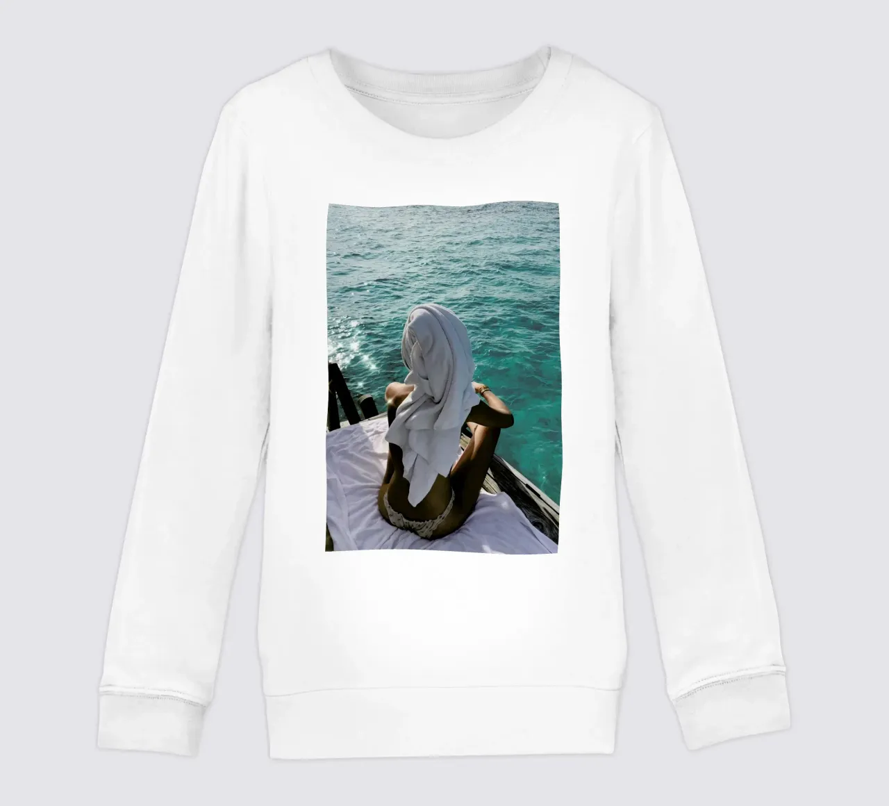 Maldives kids sweatshirt by NET Talents GmbH