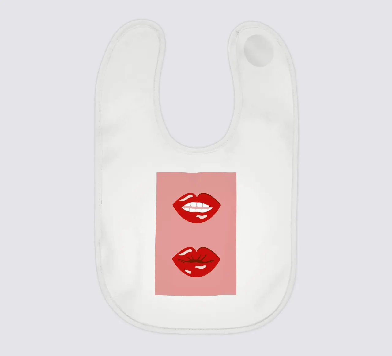 Lips Babylätzchen von daylight design studio