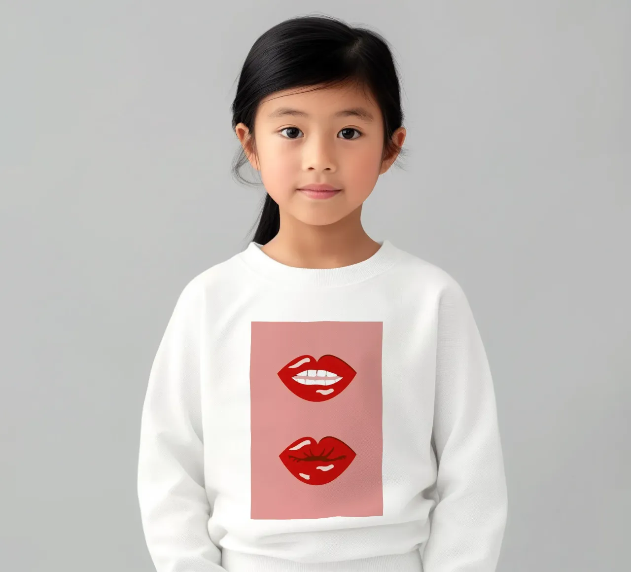 Lips felpa bambino da daylight design studio