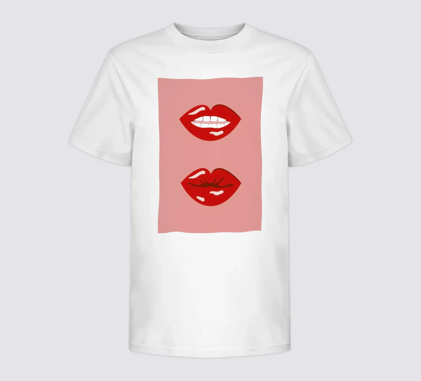 Lips t-shirt bambini da daylight design studio