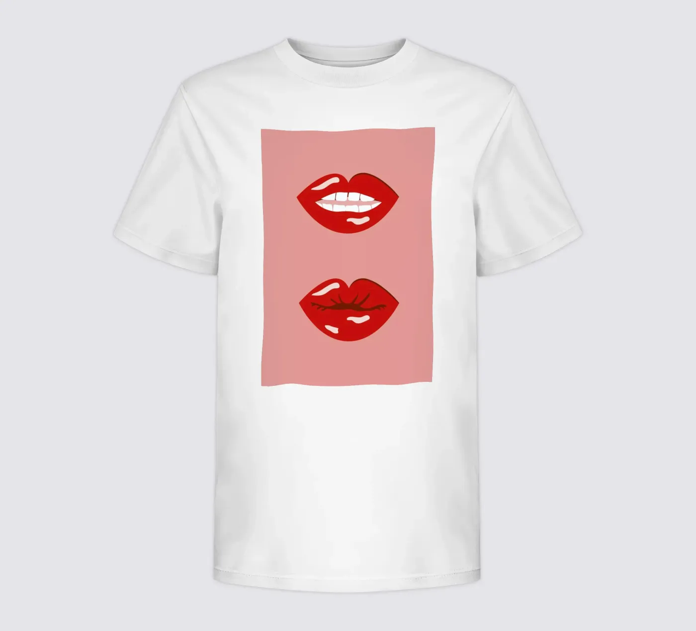 Lips t-shirt bambini da daylight design studio
