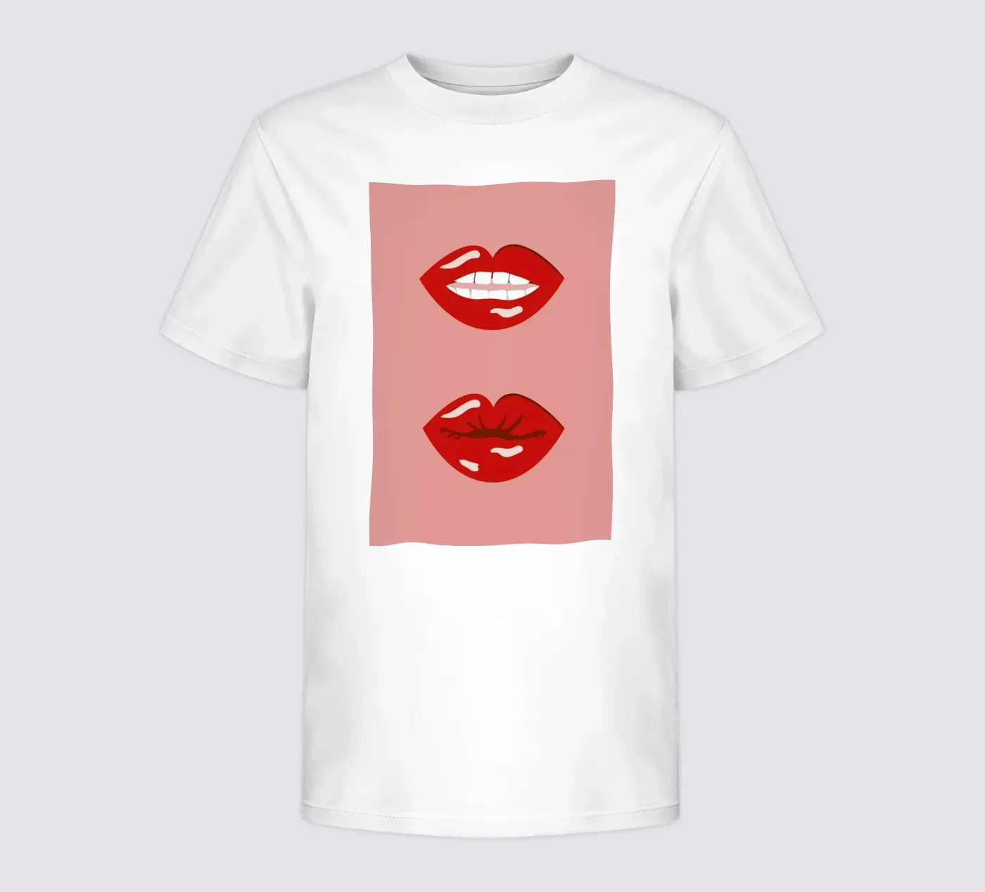 Lips t-shirt bambini da daylight design studio